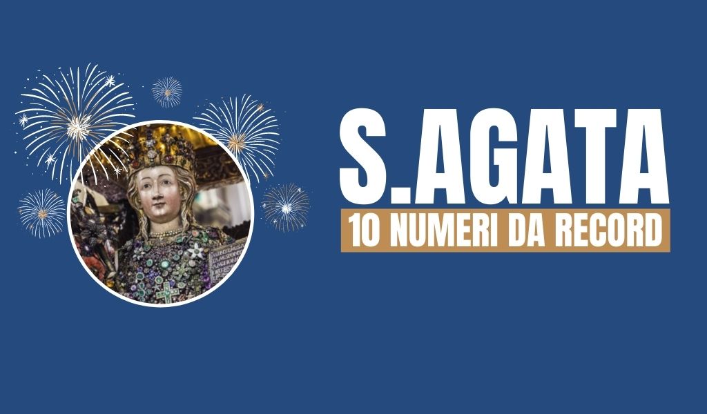 FESTA DI S.AGATA NUMERI RECORD - TOMARCHIO